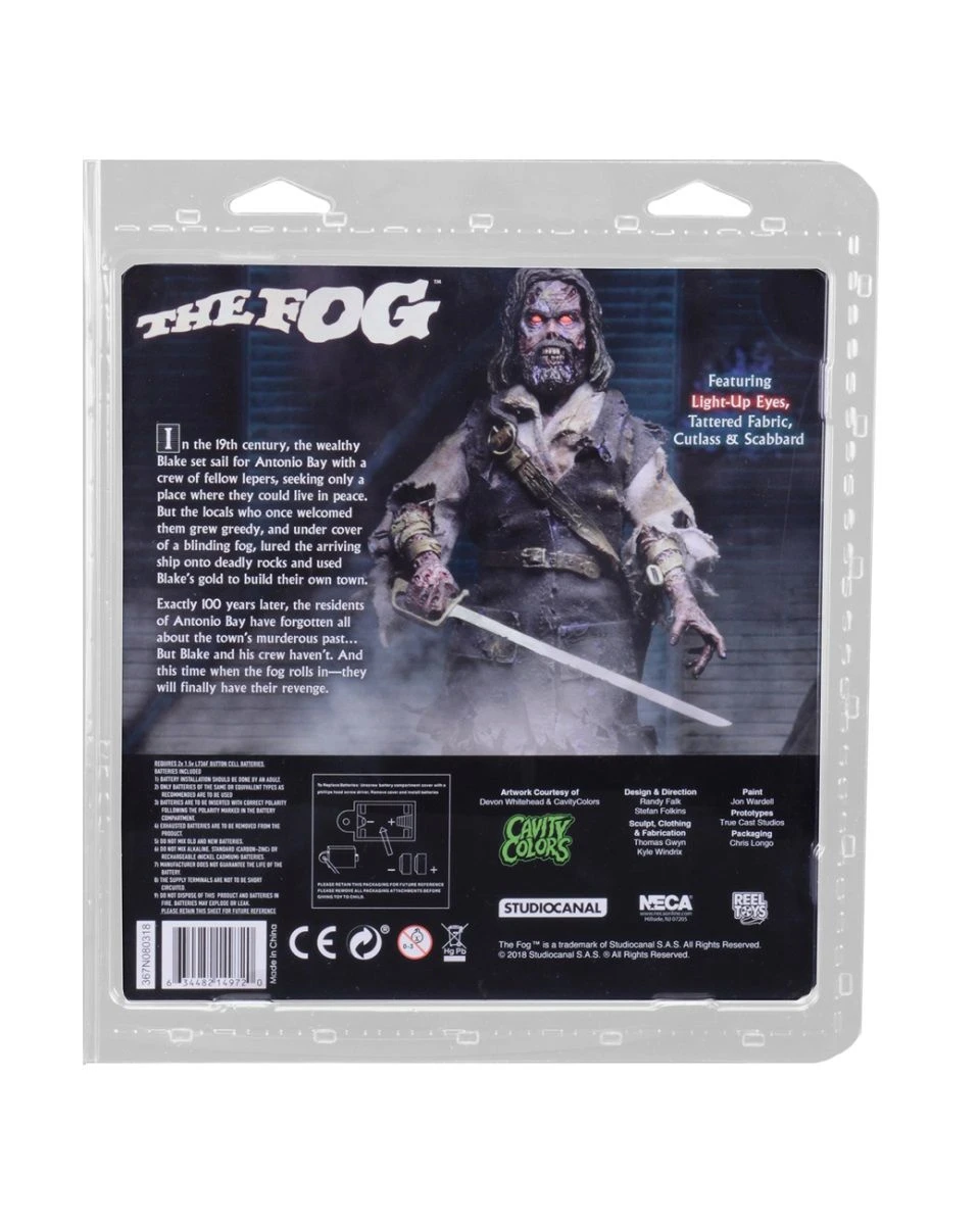 NECA The Fog - Captain Blake - Clothed Actionfigur 10 NECA The Fog - Captain Blake - Clothed Actionfigur - Image 8