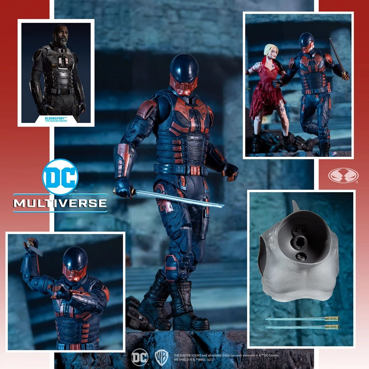 DC Multiverse - Bloodsport - Suicide Squad - Actionfigur 13 DC Multiverse - Bloodsport - Suicide Squad - Actionfigur - Image 11