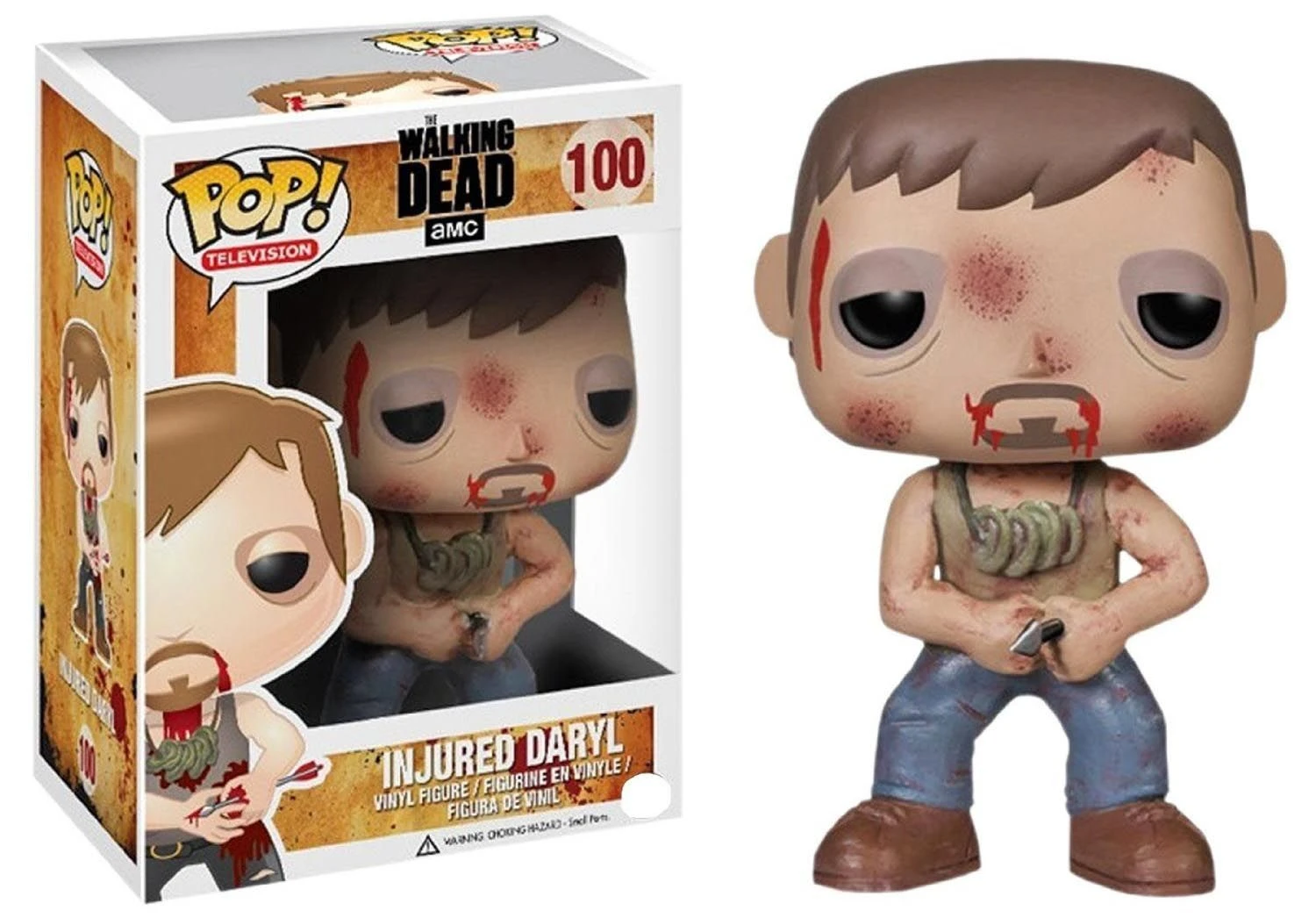 FUNKO POP! - The Walking Dead - Injured Daryl Dixon Figur 3 FUNKO POP! - The Walking Dead - Injured Daryl Dixon Figur