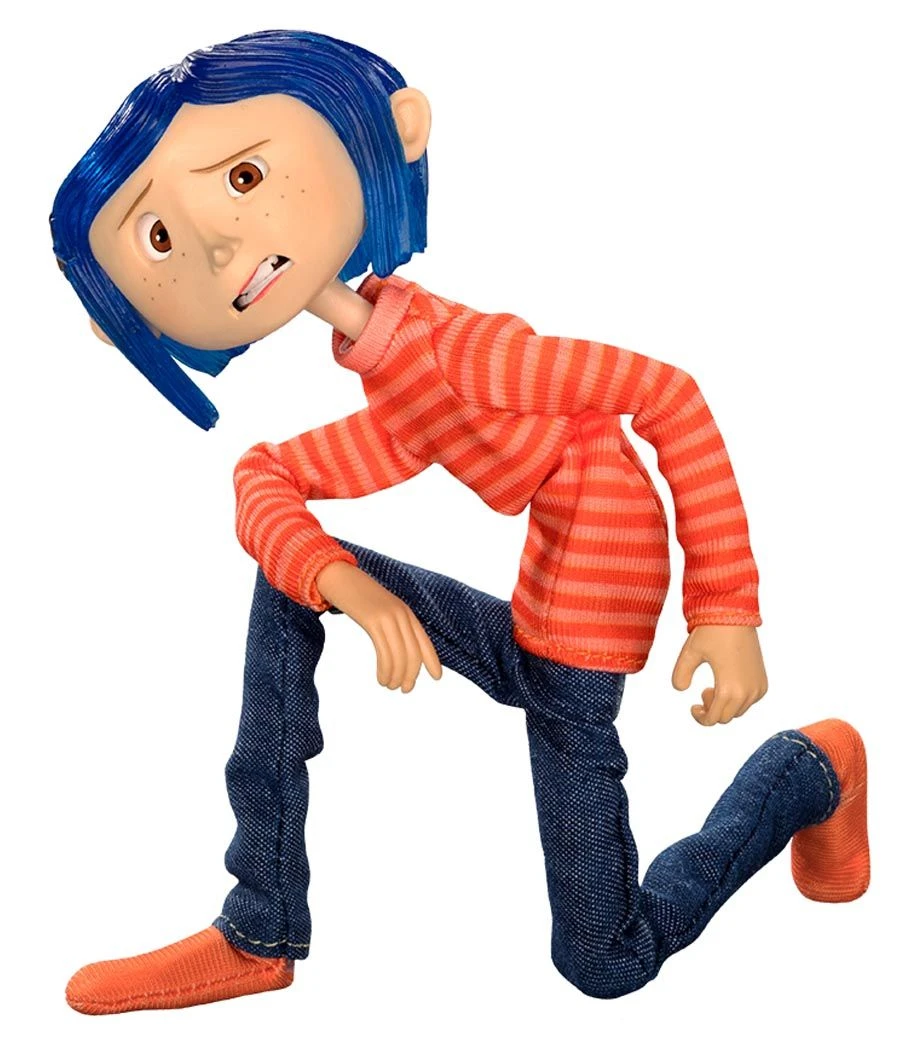 NECA Coraline Articulated Figur - Coraline In Striped Shirt And Jeans 3 NECA Coraline Articulated Figur - Coraline In Striped Shirt And Jeans