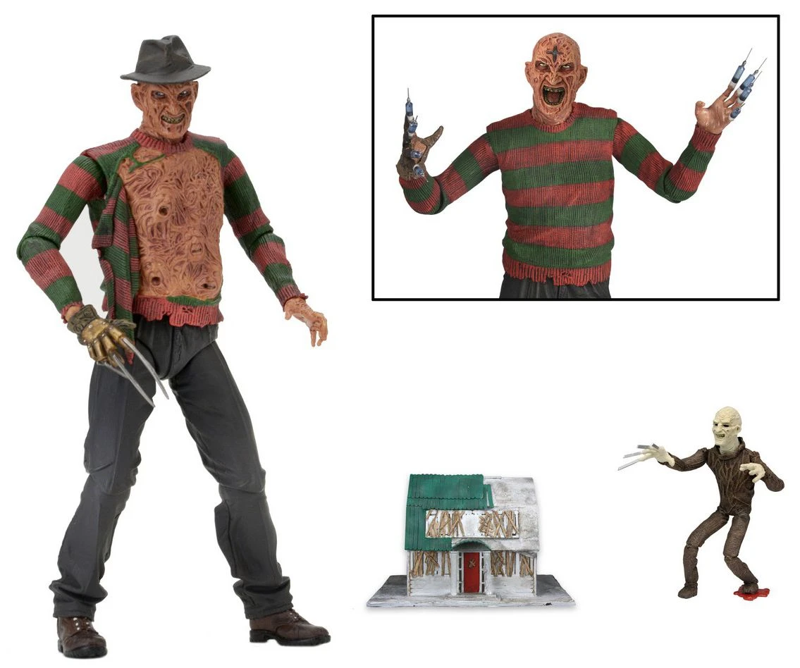 NECA Nightmare On Elm Street Part 3 - Ultimate Freddy Krueger Figur 3 NECA Nightmare On Elm Street Part 3 - Ultimate Freddy Krueger Figur
