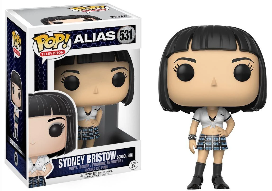 FUNKO POP! - Alias - Sydney Bristow (School Girl) Figur 3 FUNKO POP! - Alias - Sydney Bristow (School Girl) Figur