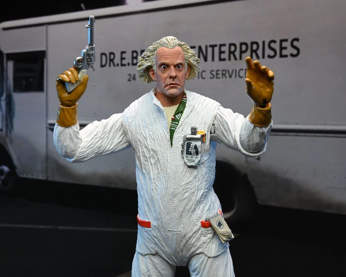 NECA Zurück In Die Zukunft - Doc Brown 1985 Ultimate Actionfigur 14 NECA Zurück In Die Zukunft - Doc Brown 1985 Ultimate Actionfigur - Image 12