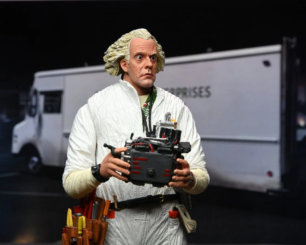 NECA Zurück In Die Zukunft - Doc Brown 1985 Ultimate Actionfigur 5 NECA Zurück In Die Zukunft - Doc Brown 1985 Ultimate Actionfigur - Image 3