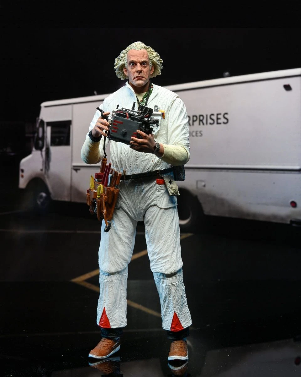 NECA Zurück In Die Zukunft - Doc Brown 1985 Ultimate Actionfigur 6 NECA Zurück In Die Zukunft - Doc Brown 1985 Ultimate Actionfigur - Image 4
