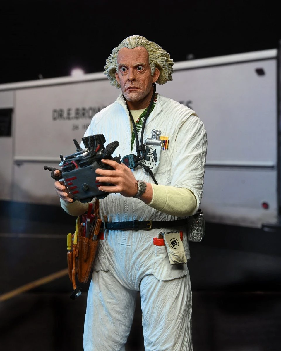 NECA Zurück In Die Zukunft - Doc Brown 1985 Ultimate Actionfigur 7 NECA Zurück In Die Zukunft - Doc Brown 1985 Ultimate Actionfigur - Image 5