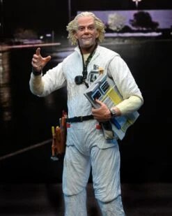 NECA Zurück In Die Zukunft - Doc Brown 1985 Ultimate Actionfigur 22 NECA Zurück In Die Zukunft - Doc Brown 1985 Ultimate Actionfigur -Figurenwelt Geschaft doc9 scaled 1