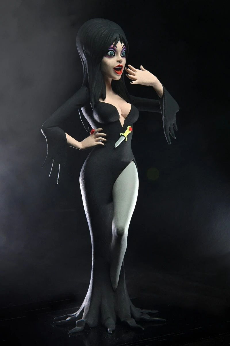 NECA Toony Terrors Series 6 - Elvira Figur 6 NECA Toony Terrors Series 6 - Elvira Figur - Image 4