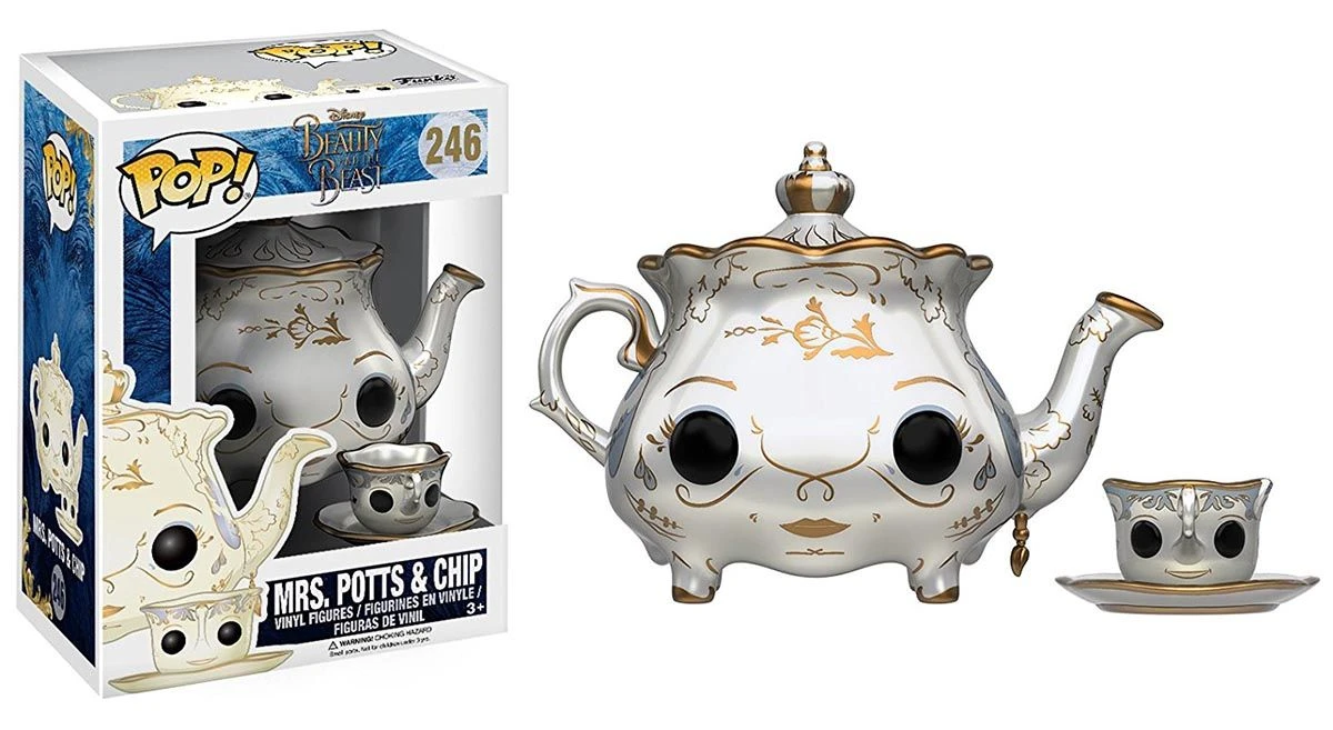 FUNKO POP! - Disney Beauty And The Beast Mrs Potts & Chip Figur 3 FUNKO POP! - Disney Beauty And The Beast Mrs Potts & Chip Figur