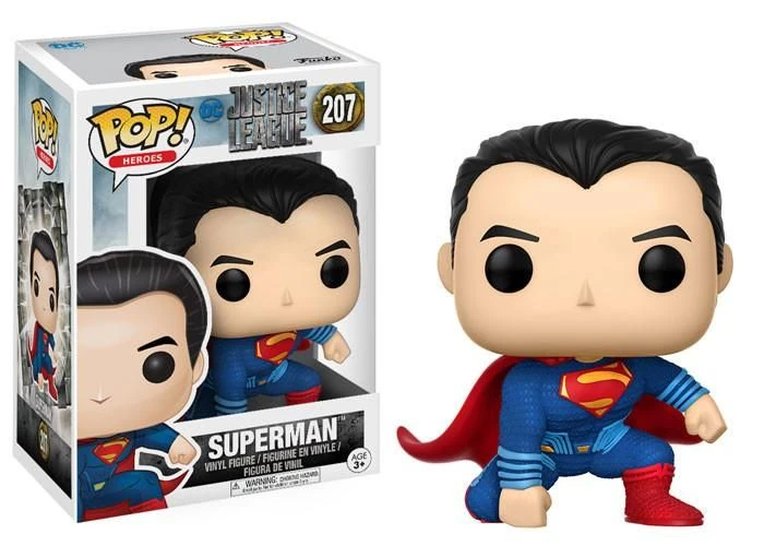FUNKO POP! - Movies: DC Justice League - Superman Figur 3 FUNKO POP! - Movies: DC Justice League - Superman Figur