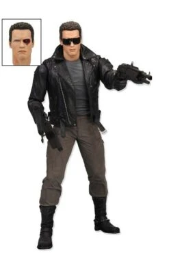 NECA Terminator Collection Serie II Figur - T-800 Police Station