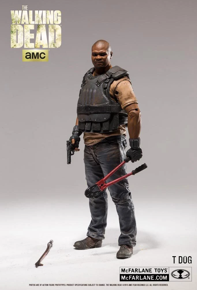The Walking Dead TV Serie 9 - T-Dog Figur 7 The Walking Dead TV Serie 9 - T-Dog Figur - Image 5