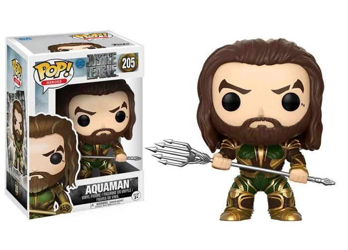 FUNKO POP! - Movies: DC Justice League - Aquaman Figur 3 FUNKO POP! - Movies: DC Justice League - Aquaman Figur