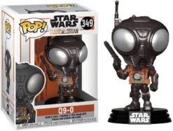 FUNKO POP! - Star Wars The Mandalorian - Q9-Zero Figur