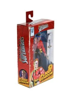 NECA The Original Superheroes S1 - Flash Gordon Actionfigur -Figurenwelt Geschaft flash pkg2 scaled 1