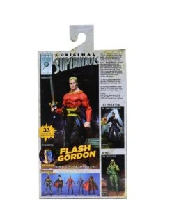 NECA The Original Superheroes S1 - Flash Gordon Actionfigur -Figurenwelt Geschaft flash pkg4 scaled 1