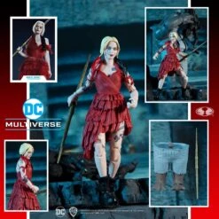 DC Multiverse - Harley Quinn - Suicide Squad - Actionfigur -Figurenwelt Geschaft harley quinn stylized collage 1