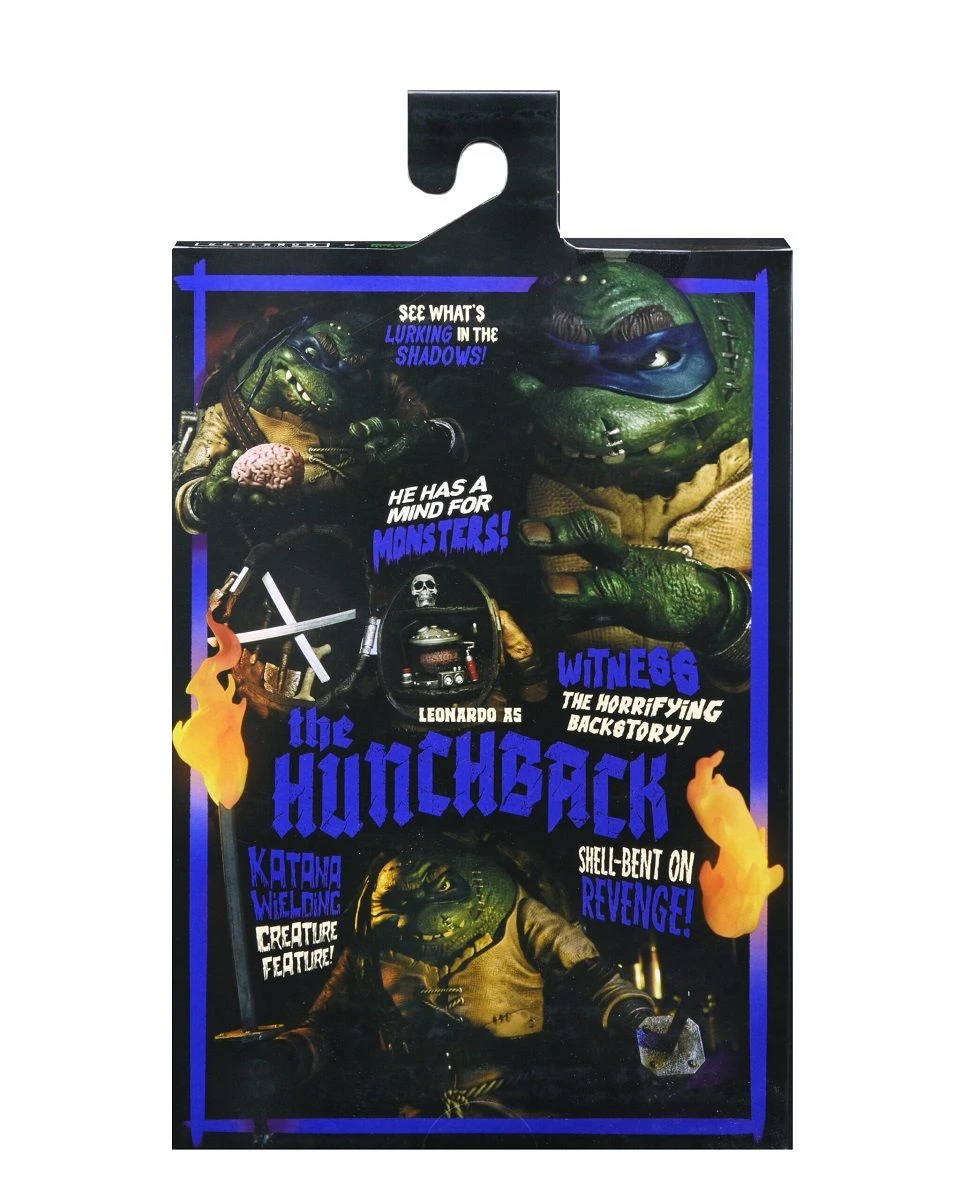 NECA Universal Monsters X TMNT - Ultimate Leonardo Als The Hunchback Figur 20 NECA Universal Monsters X TMNT - Ultimate Leonardo Als The Hunchback Figur - Image 18