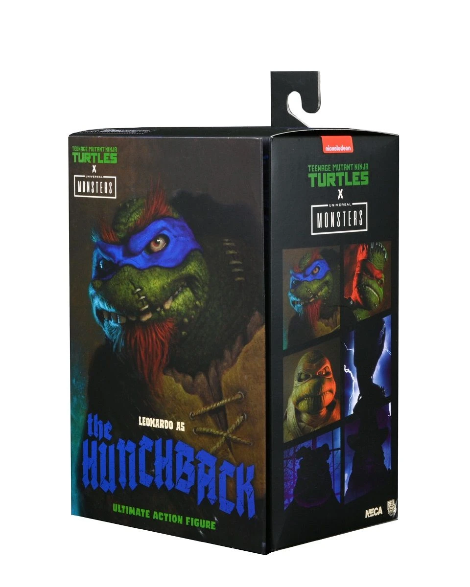 NECA Universal Monsters X TMNT - Ultimate Leonardo Als The Hunchback Figur 21 NECA Universal Monsters X TMNT - Ultimate Leonardo Als The Hunchback Figur - Image 19