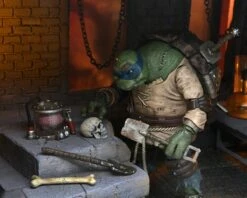NECA Universal Monsters X TMNT - Ultimate Leonardo Als The Hunchback Figur 34 NECA Universal Monsters X TMNT - Ultimate Leonardo Als The Hunchback Figur -Figurenwelt Geschaft leo13 scaled 1