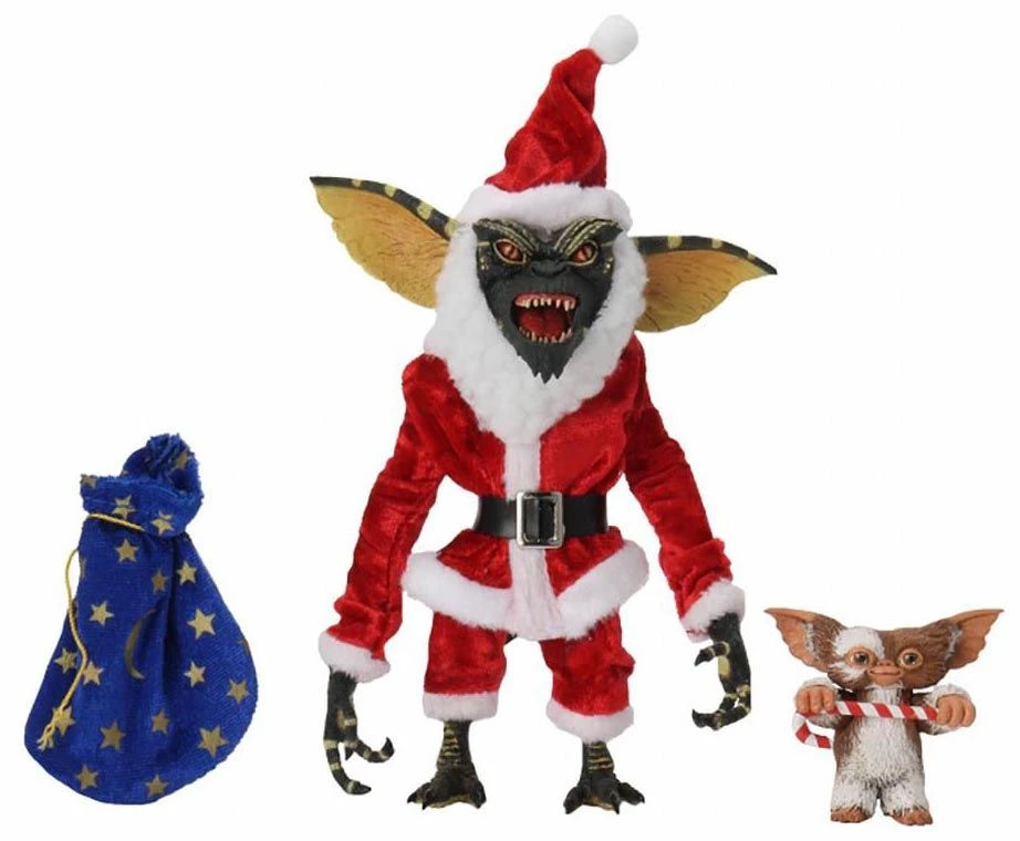 NECA Gremlins - Santa Stripe & Gizmo Actionfiguren-Set 3 NECA Gremlins - Santa Stripe & Gizmo Actionfiguren-Set