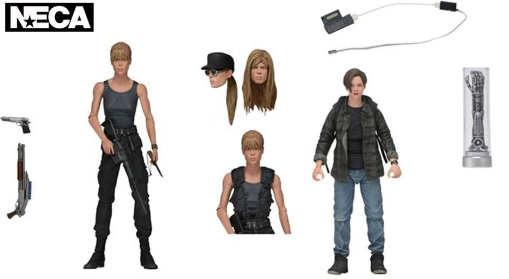 NECA Terminator 2 – Sarah Connor And John Connor Actionfiguren-Set 3 NECA Terminator 2 – Sarah Connor And John Connor Actionfiguren-Set