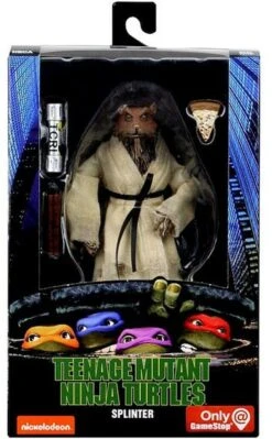 NECA Teenage Mutant Ninja Turtles - Splinter Actionfigur -Figurenwelt Geschaft neca54110 1