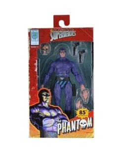 NECA The Original Superheroes S1 - The Phantom Actionfigur -Figurenwelt Geschaft phantom pkg3 scaled 2
