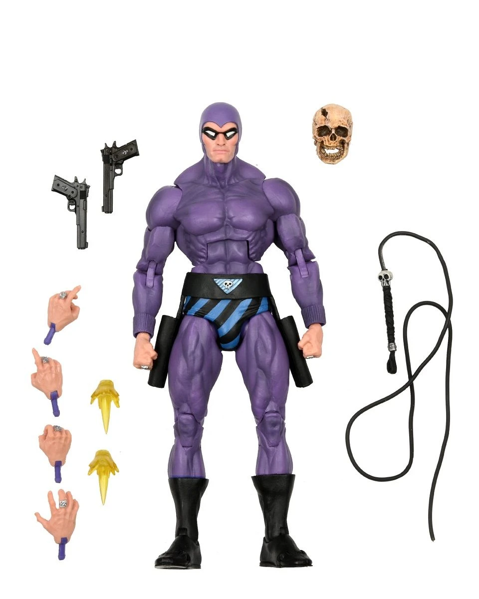 NECA The Original Superheroes S1 - The Phantom Actionfigur 3 NECA The Original Superheroes S1 - The Phantom Actionfigur