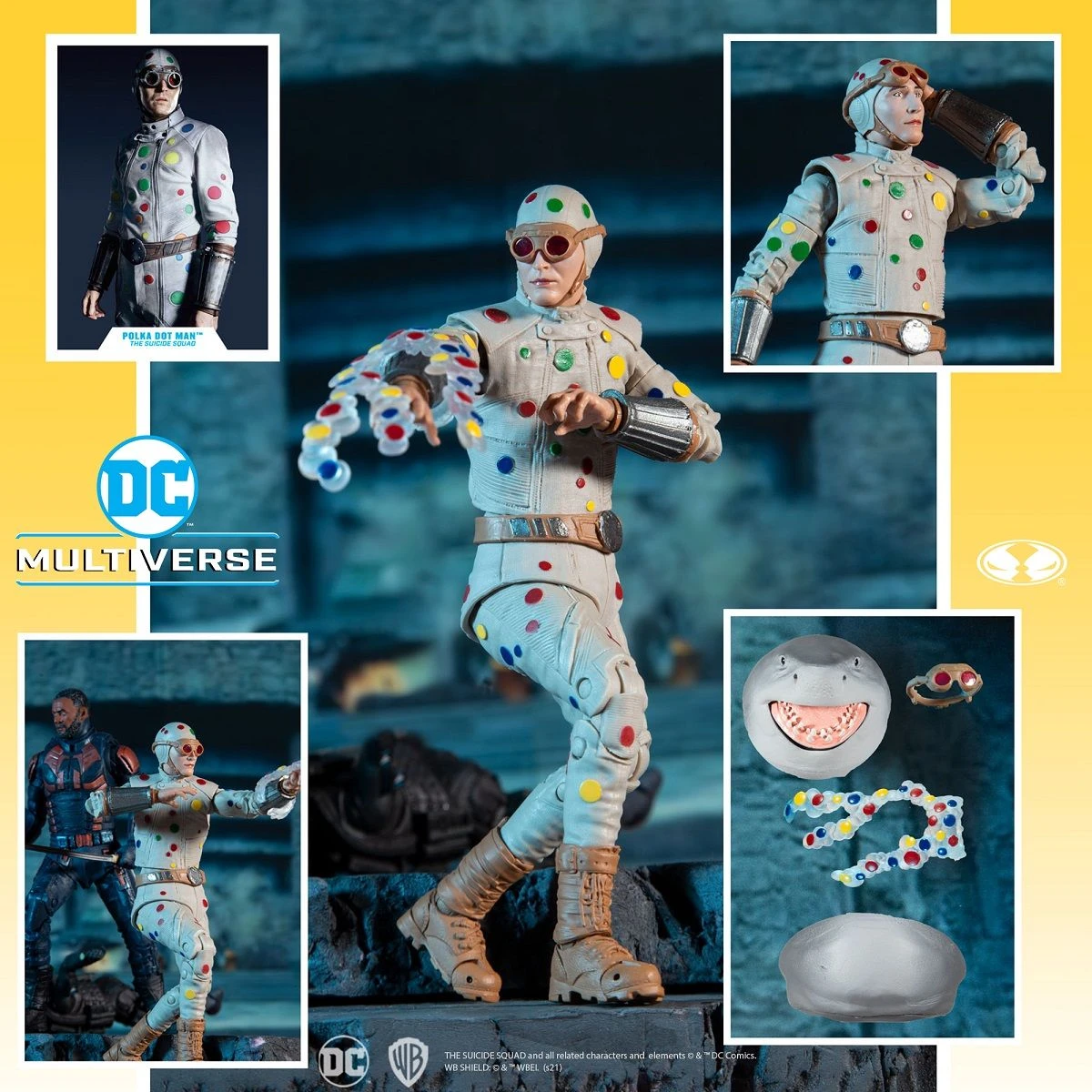 DC Multiverse - Polka Dot Man - Suicide Squad - Actionfigur 13 DC Multiverse - Polka Dot Man - Suicide Squad - Actionfigur - Image 11