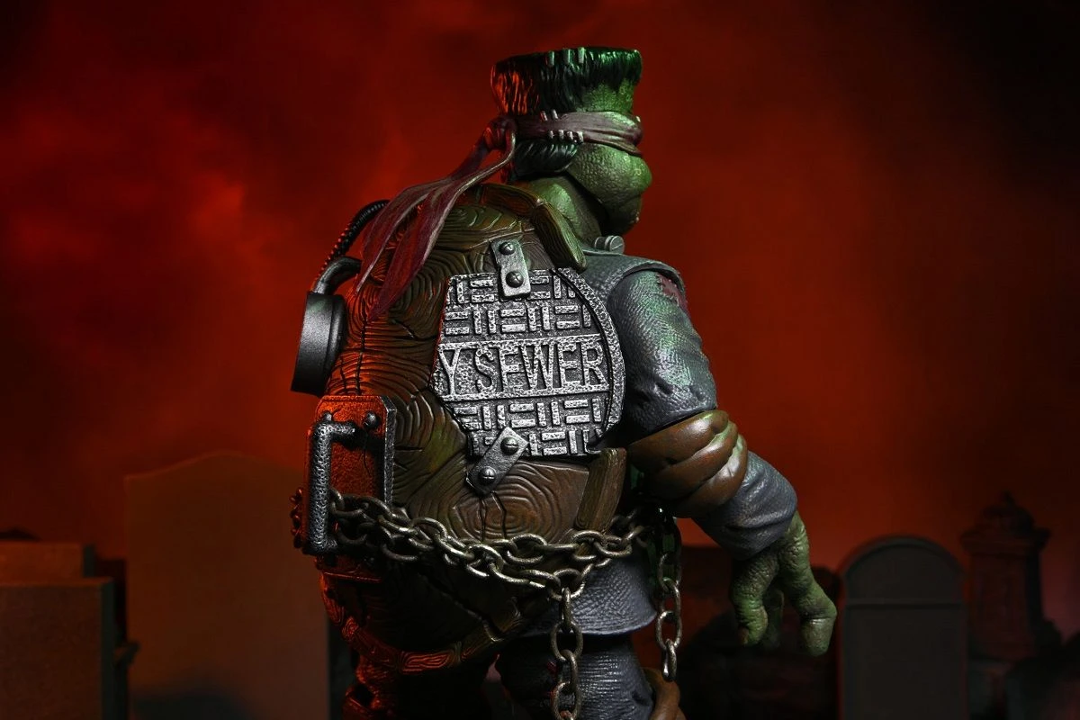 NECA Universal Monsters X TMNT - Ultimate Raphael Als Frankensteins Monster Figur 12 NECA Universal Monsters X TMNT - Ultimate Raphael Als Frankensteins Monster Figur - Image 10